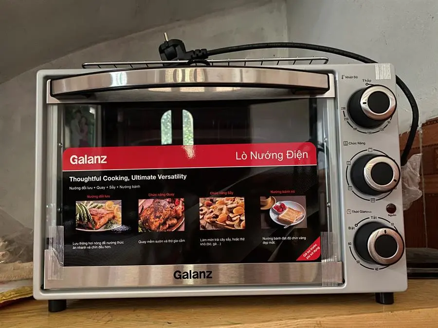 Khách hàng review Lò nướng Galanz KWS1530LQ-D2 30 lít 9