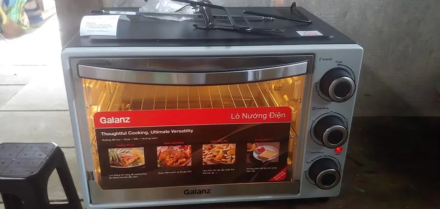 Khách hàng review Lò nướng Galanz KWS1530LQ-D2 30 lít 6