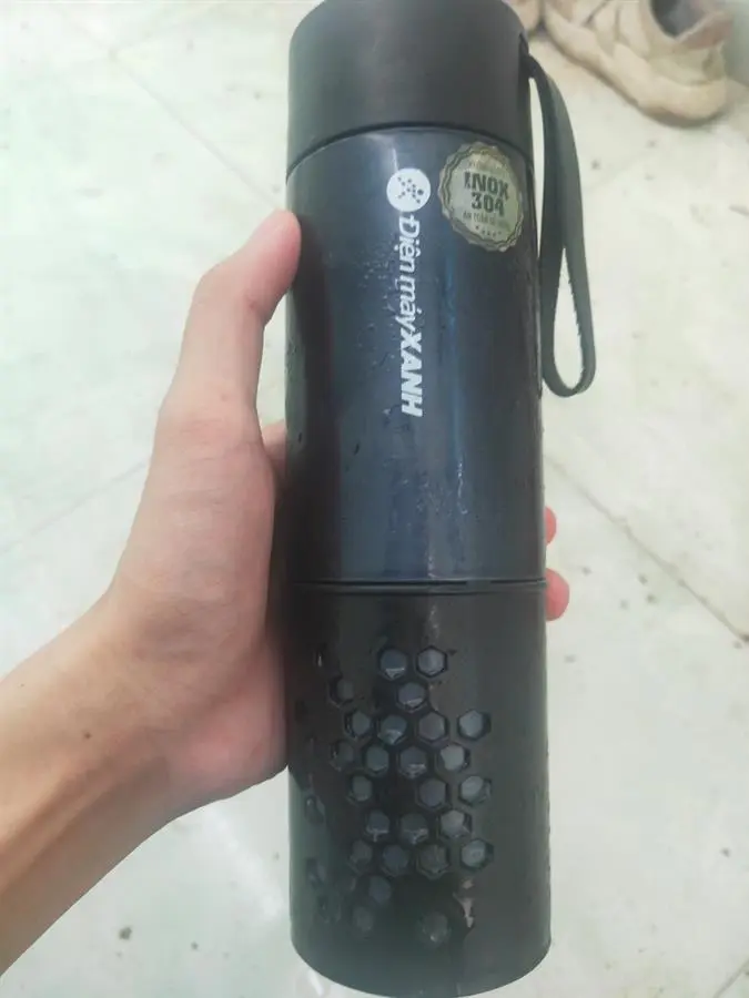 Khách hàng review Bình giữ nhiệt inox 450 ml DMX YNQESW19 2