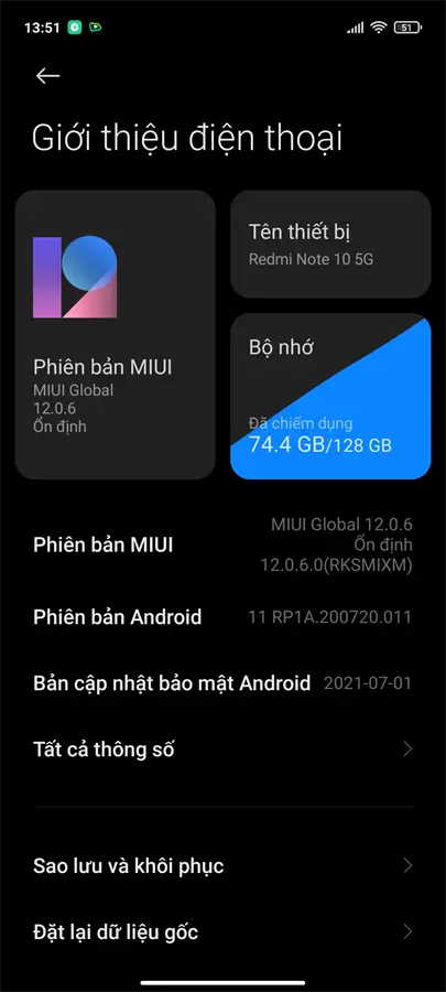 Khách hàng review Điện thoại Xiaomi Redmi Note 10 5G 8GB 6