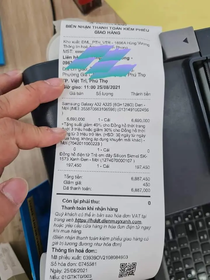 Khách hàng review Điện thoại Samsung Galaxy A32 23
