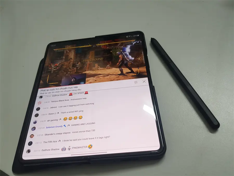 Khách hàng review Điện thoại Samsung Galaxy Z Fold3 5G 256GB 6