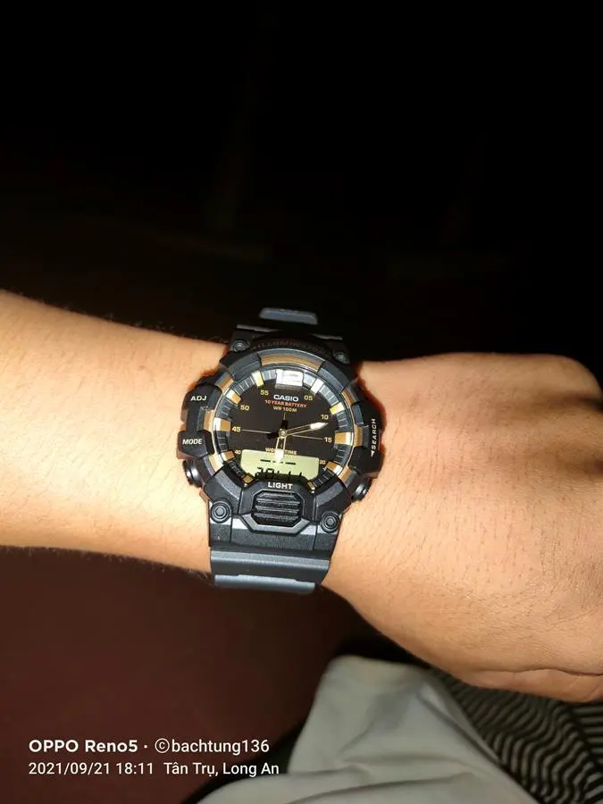 Khách hàng review Đồng hồ CASIO Timeless 46 mm Nam HDC-700-9AVDF 1