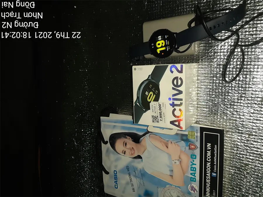 Khách hàng review Đồng hồ thông minh Samsung Galaxy Watch Active 2 44mm Đen 5