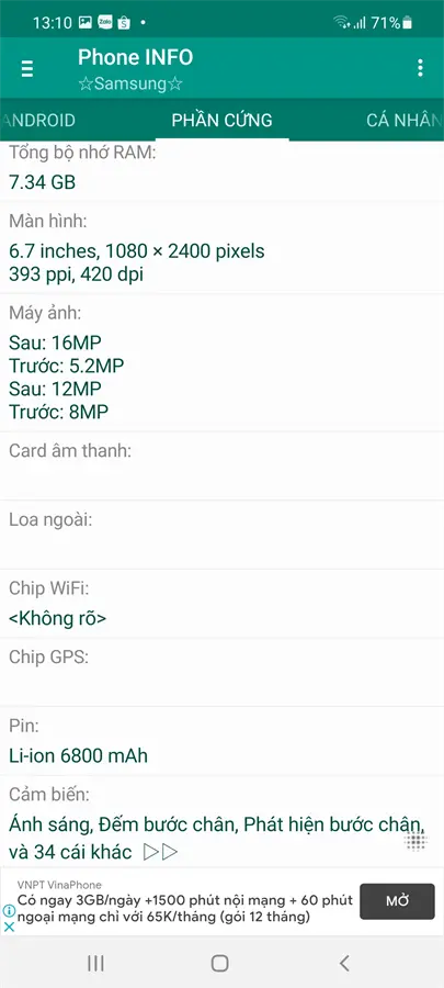 Khách hàng review Điện thoại Samsung Galaxy M51 16
