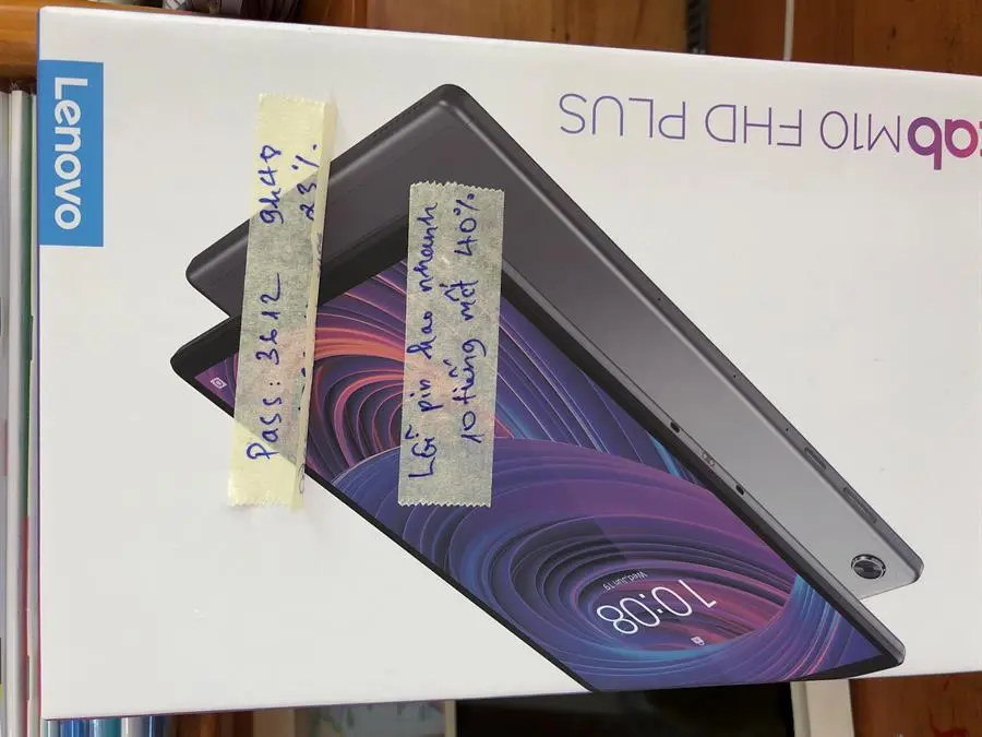 Khách hàng review Máy tính bảng Lenovo Tab M10 - FHD Plus 3
