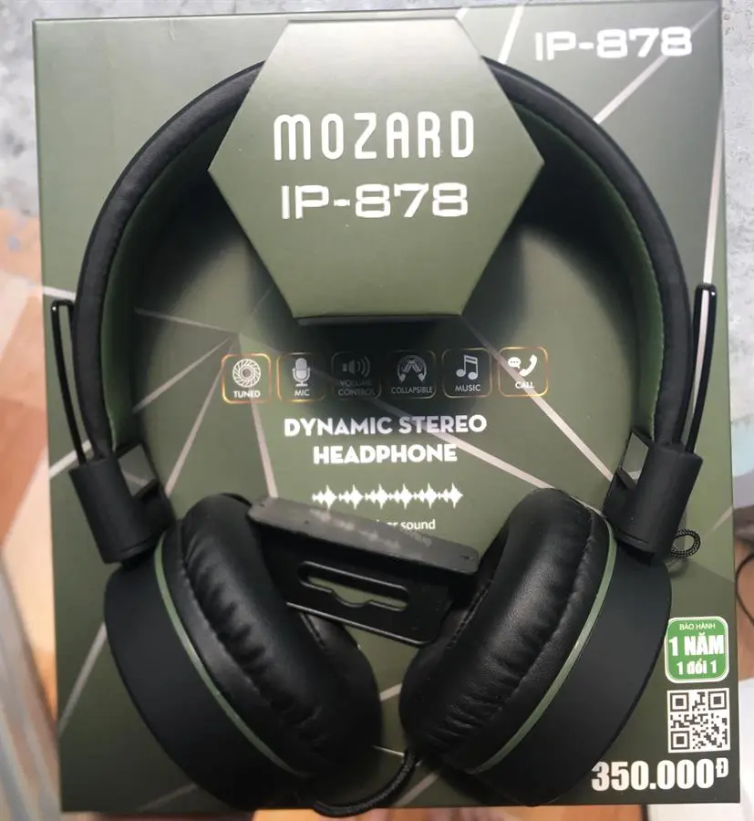 Khách hàng review Tai nghe Chụp Tai Mozard IP-878 21