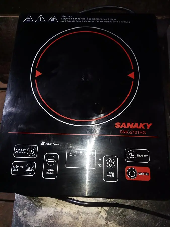 Khách hàng review Bếp hồng ngoại đơn Sanaky SNK-2101HG 2000W 12