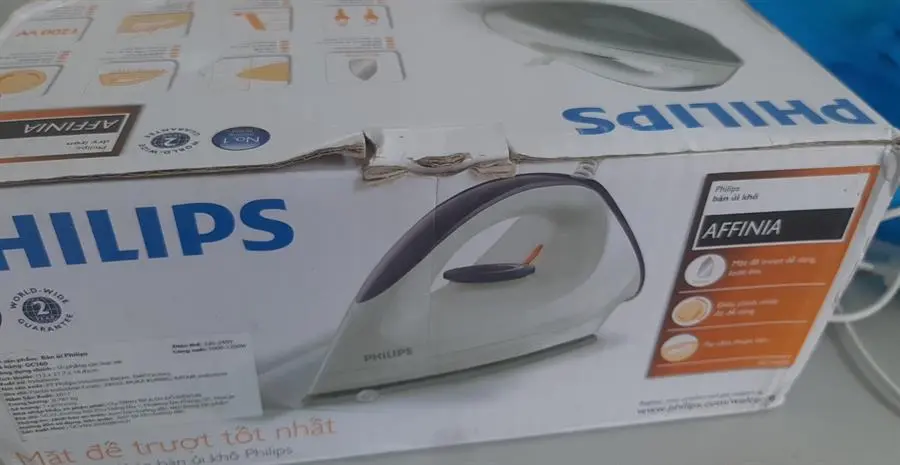 Khách hàng review Bàn ủi khô Philips GC160 1200W 1
