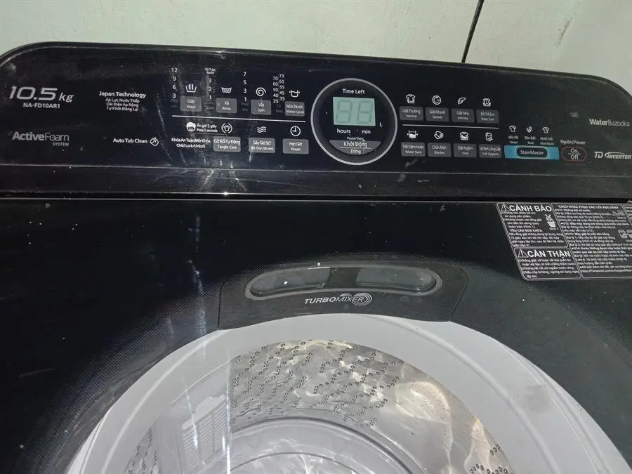 Khách hàng review Máy giặt Panasonic Inverter 10.5 Kg NA-FD10VR1BV 50
