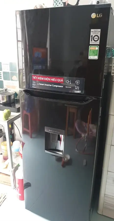 Khách hàng review Tủ lạnh LG Inverter 315 lít GN-D315BL 5