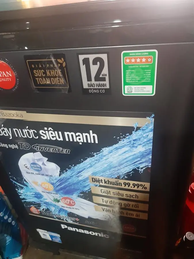 Khách hàng review Máy giặt Panasonic Inverter 10.5 Kg NA-FD10VR1BV 45