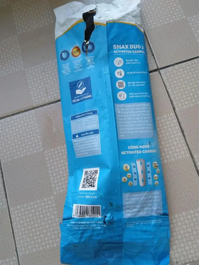 Khách hàng review Lõi lọc thô Karofi số 2 Smax Duo OCB-GAC 2