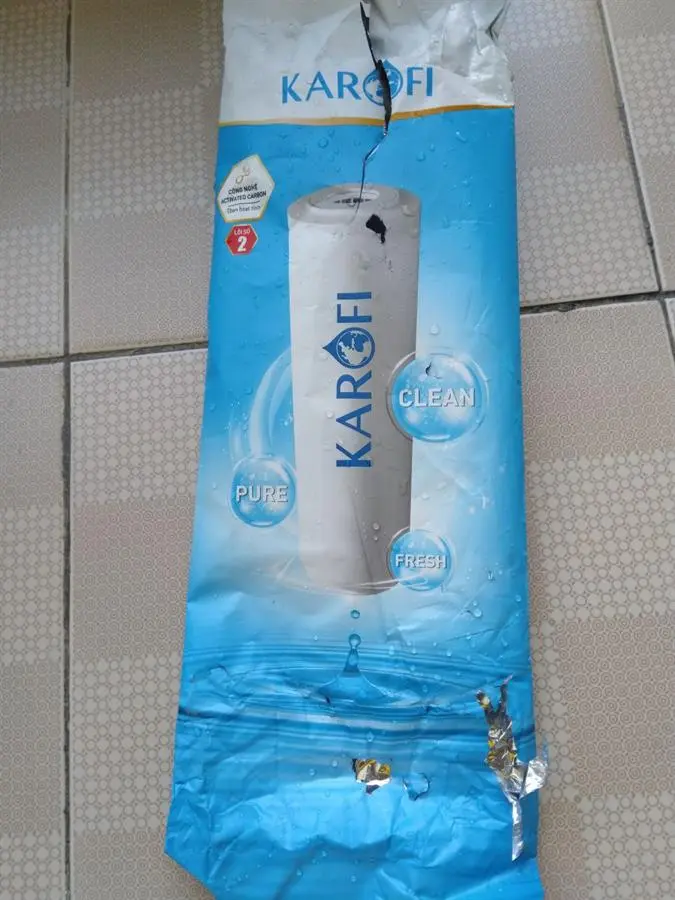 Khách hàng review Lõi lọc thô Karofi số 2 Smax Duo OCB-GAC 1