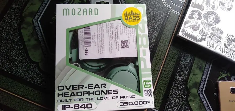 Khách hàng review Tai nghe Chụp Tai Mozard IP-840 35