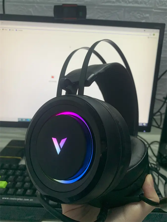Khách hàng review Tai nghe Chụp Tai Gaming Rapoo VH500 7.1 1