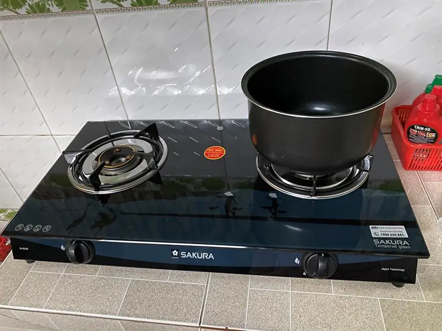 Khách hàng review Bếp ga đôi Sakura SA-695SG 22