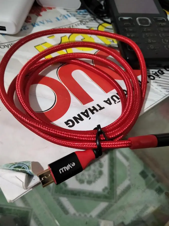 Khách hàng review Cáp sạc và truyền dữ liệu USB-A - Micro USB 10.5W 1m eValu LTM-01 21