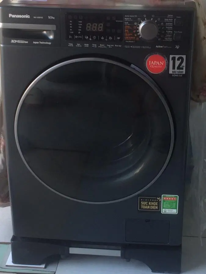 Khách hàng review Máy giặt Panasonic Inverter 9.5 Kg NA-V95FX2BVT 26