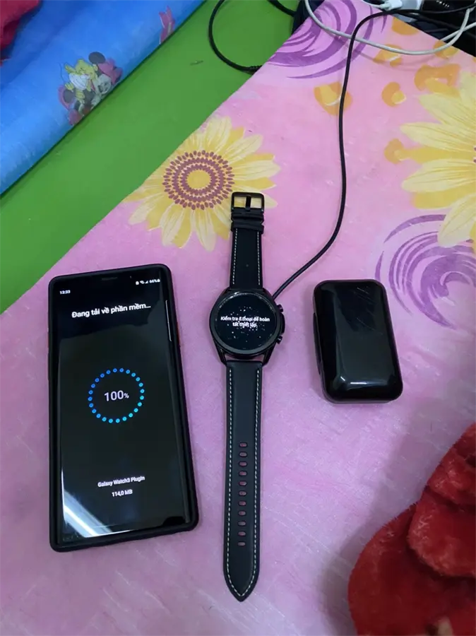 Khách hàng review Đồng hồ thông minh Samsung Galaxy Watch 3 45mm Đen 6