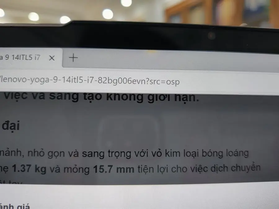 Khách hàng review Laptop Lenovo Yoga 9 14ITL5 i7/1185G7/16GB/1TB SSD/Touch/Pen/Win10 (82BG006EVN) 2