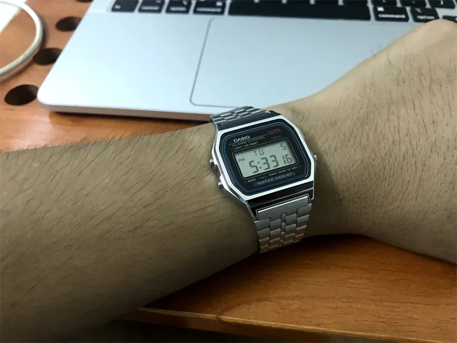Khách hàng review Đồng hồ CASIO Vintage 33 mm Unisex A159WA-N1DF 7