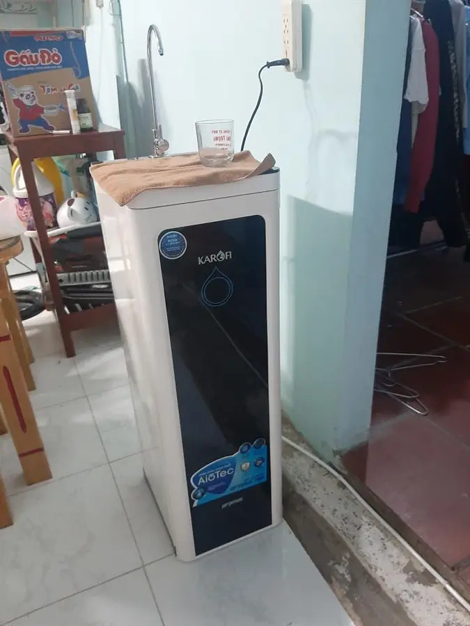 Khách hàng review Máy lọc nước RO Karofi Optimus Pro O-i439 9 lõi 2