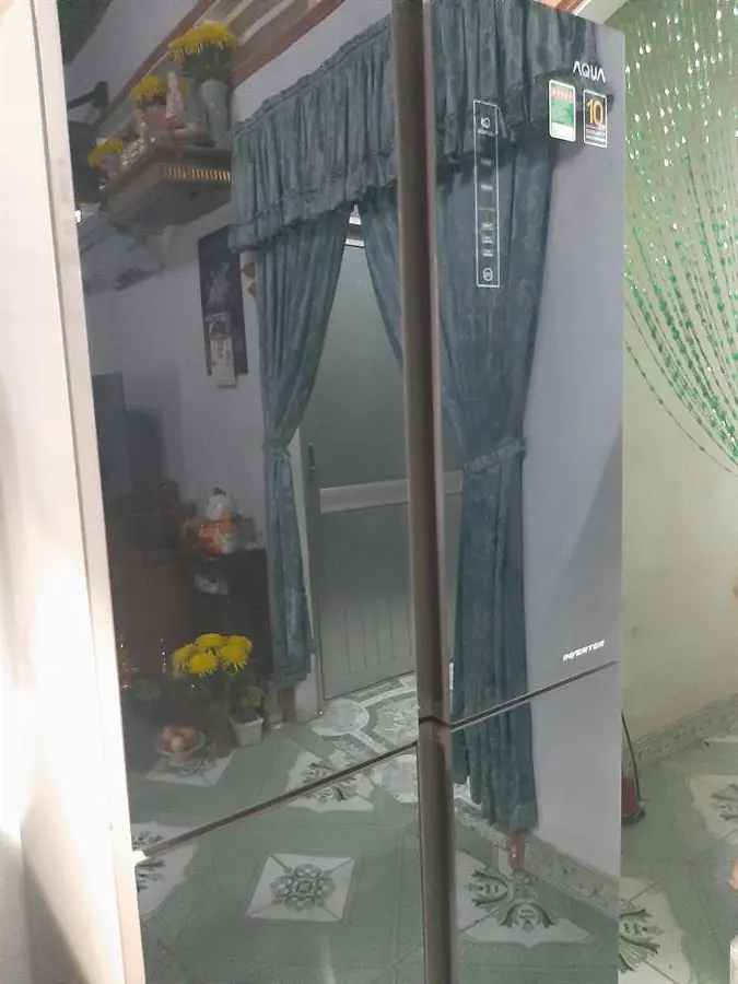 Khách hàng review Tủ lạnh Aqua Inverter 456 lít Multi Door AQR-IG525AM GB 8