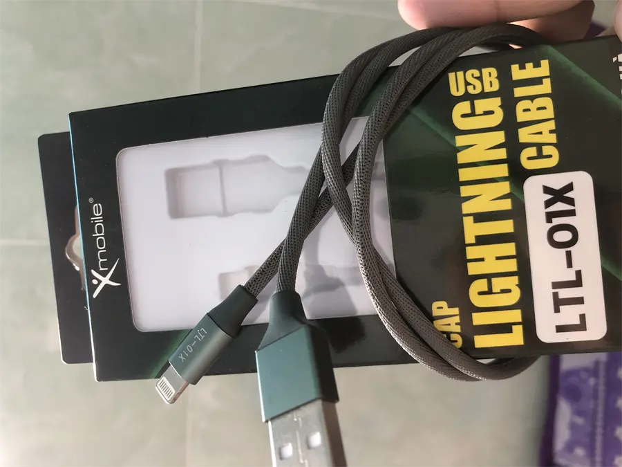 Khách hàng review Cáp sạc và truyền dữ liệu USB-A - Lightning 12W 1m Xmobile LTL-01X 18