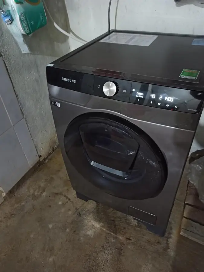 Khách hàng review Máy giặt sấy Samsung Addwash Inverter giặt 9.5 kg - sấy 6 kg WD95T754DBX/SV 21