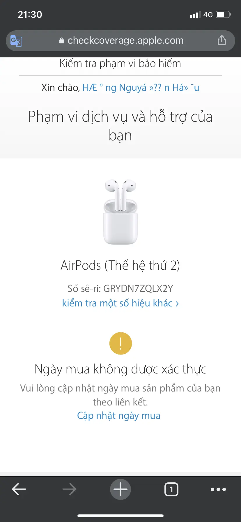 Khách hàng review Tai nghe Bluetooth AirPods 2 Lightning Charge Apple MV7N2 68