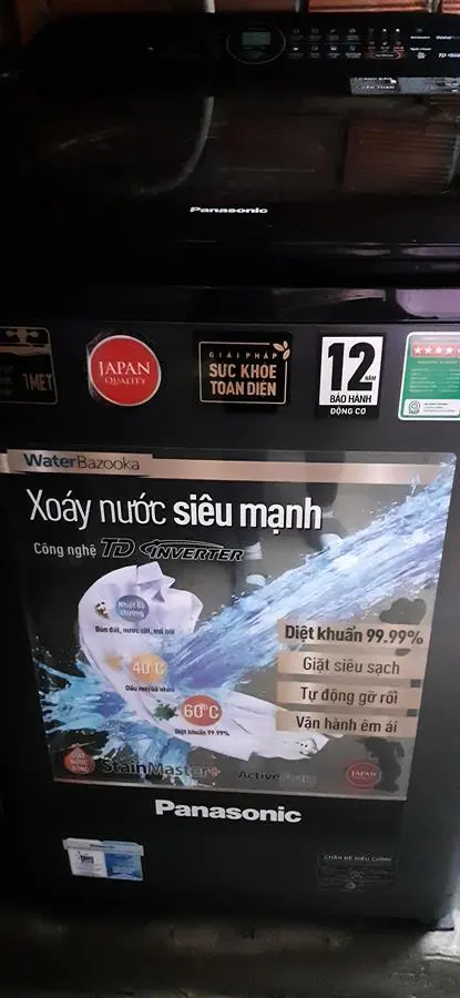 Khách hàng review Máy giặt Panasonic Inverter 10.5 Kg NA-FD10VR1BV 41