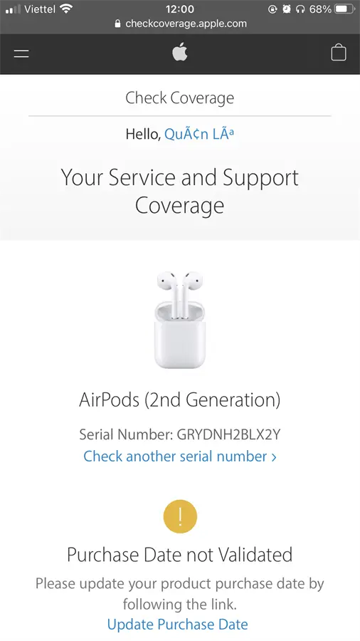 Khách hàng review Tai nghe Bluetooth AirPods 2 Lightning Charge Apple MV7N2 67