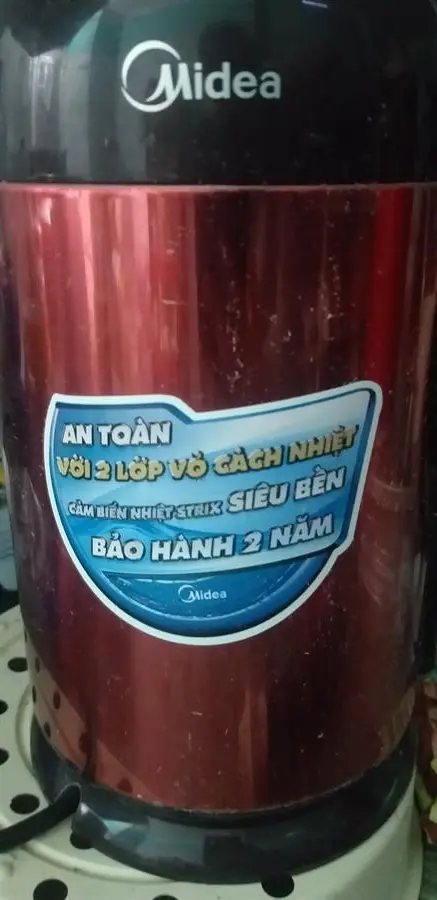 Khách hàng review Bình đun siêu tốc Midea 1.7 lít MK-317DR 1