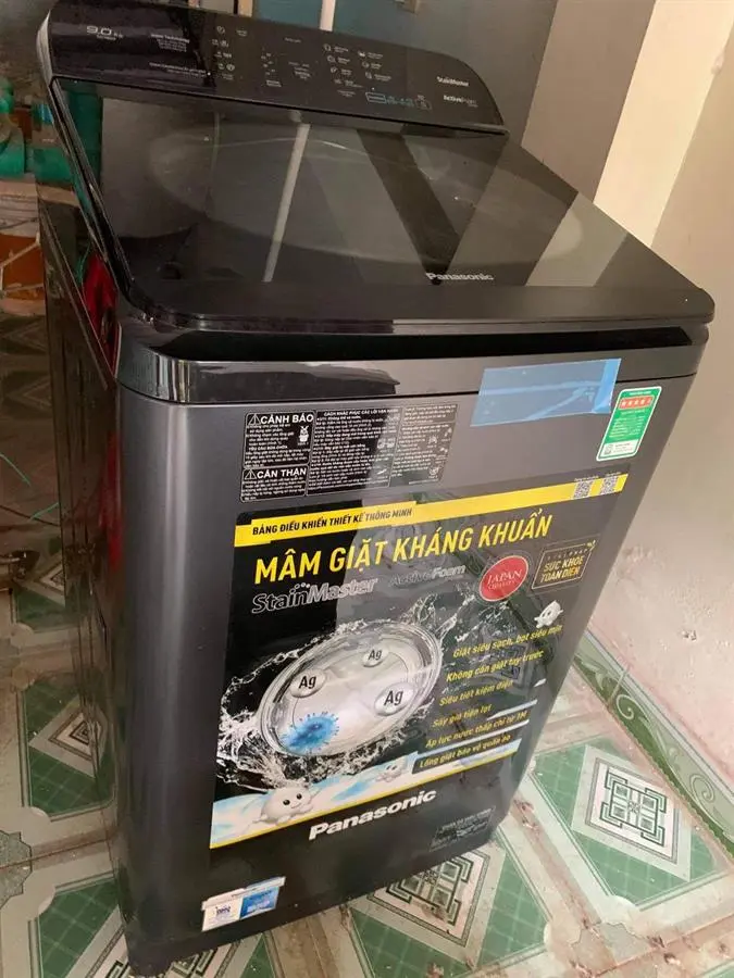 Khách hàng review Máy giặt Panasonic 9 kg NA-F90A9BRV 80