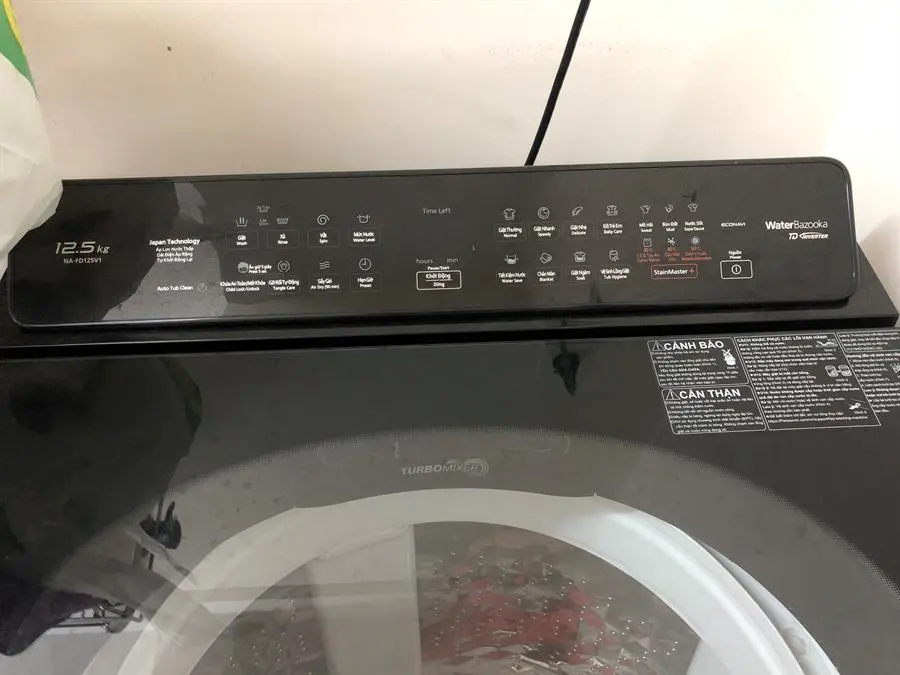 Khách hàng review Máy giặt Panasonic Inverter 12.5 Kg NA-FD125V1BV 16