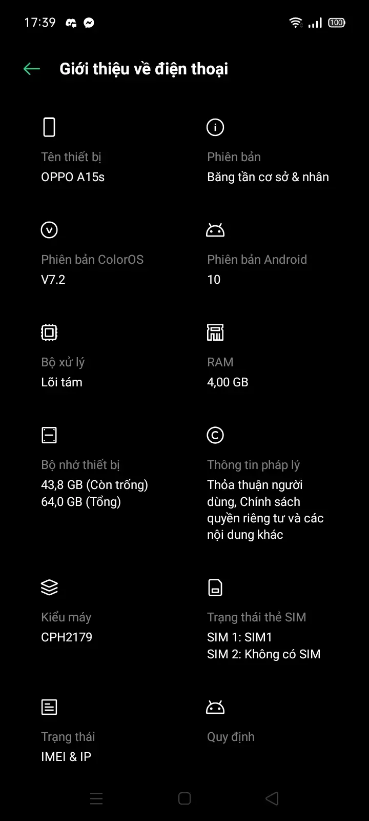 Khách hàng review Điện thoại OPPO A15s 2