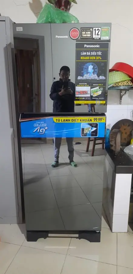 Khách hàng review Tủ lạnh Panasonic Inverter 326 lít NR-TL351VGMV 68