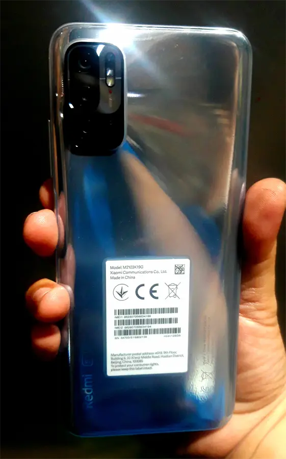Khách hàng review Điện thoại Xiaomi Redmi Note 10 5G 8GB 3