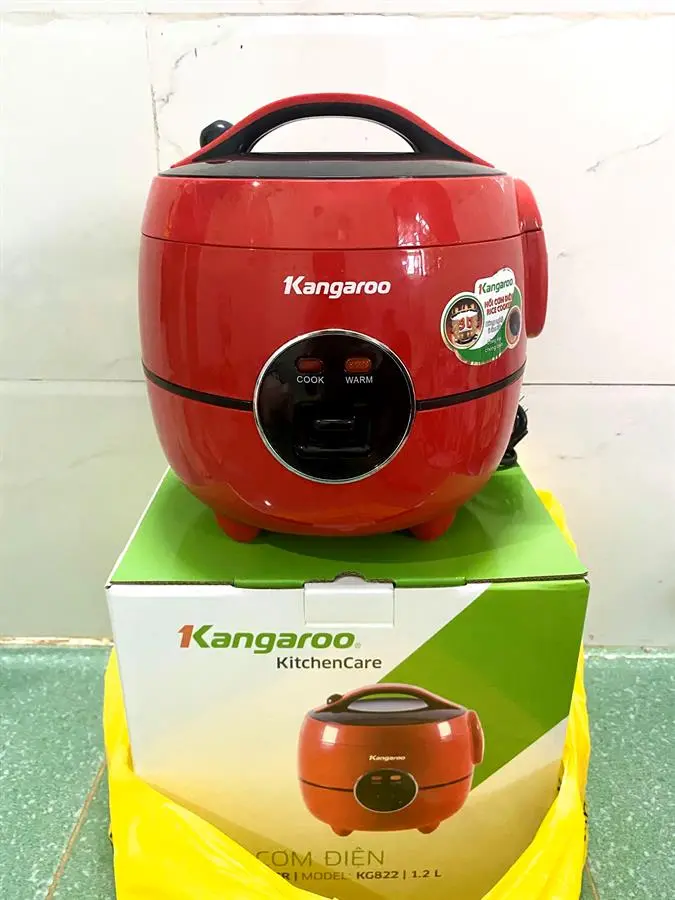 Khách hàng review Nồi cơm nắp gài Kangaroo 1.2 lít KG822 25