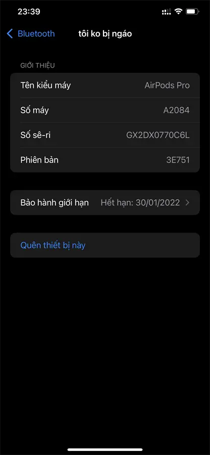 Khách hàng review Tai nghe Bluetooth AirPods Pro Wireless Charge Apple MWP22 17