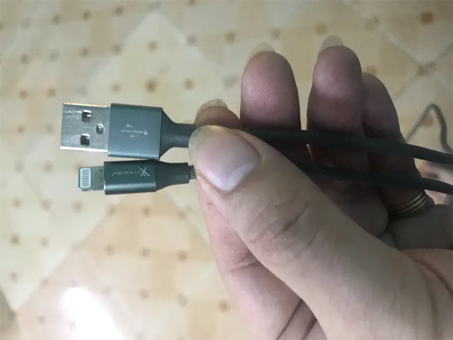 Khách hàng review Cáp sạc và truyền dữ liệu USB-A - Lightning 12W 1m Xmobile LTL-01X 17