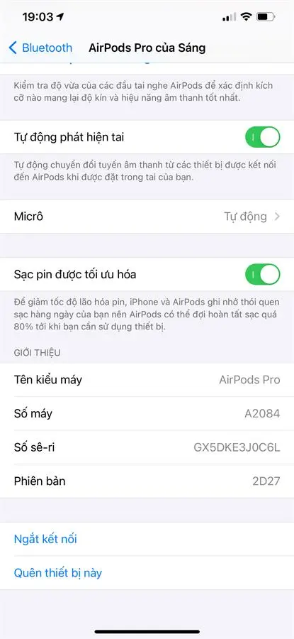Khách hàng review Tai nghe Bluetooth AirPods Pro Wireless Charge Apple MWP22 13