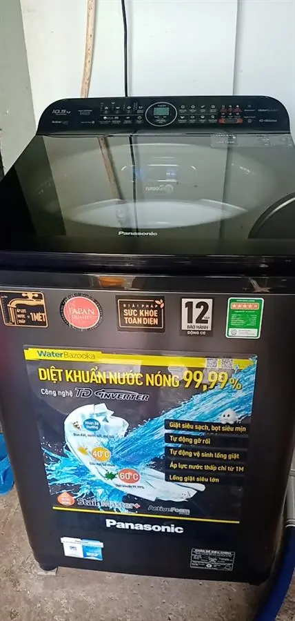 Khách hàng review Máy giặt Panasonic Inverter 10.5 Kg NA-FD10VR1BV 36