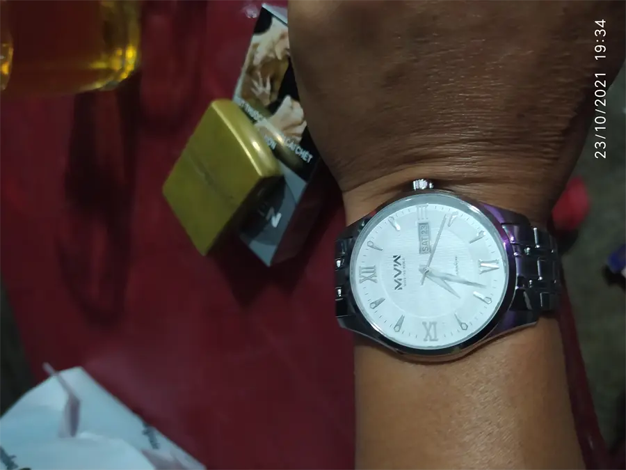 Khách hàng review Đồng hồ MVW 42 mm Nam MS063-01 7