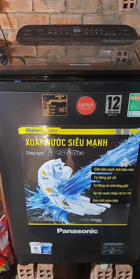 Khách hàng review Máy giặt Panasonic Inverter 11.5 Kg NA-FD11AR1BV 67