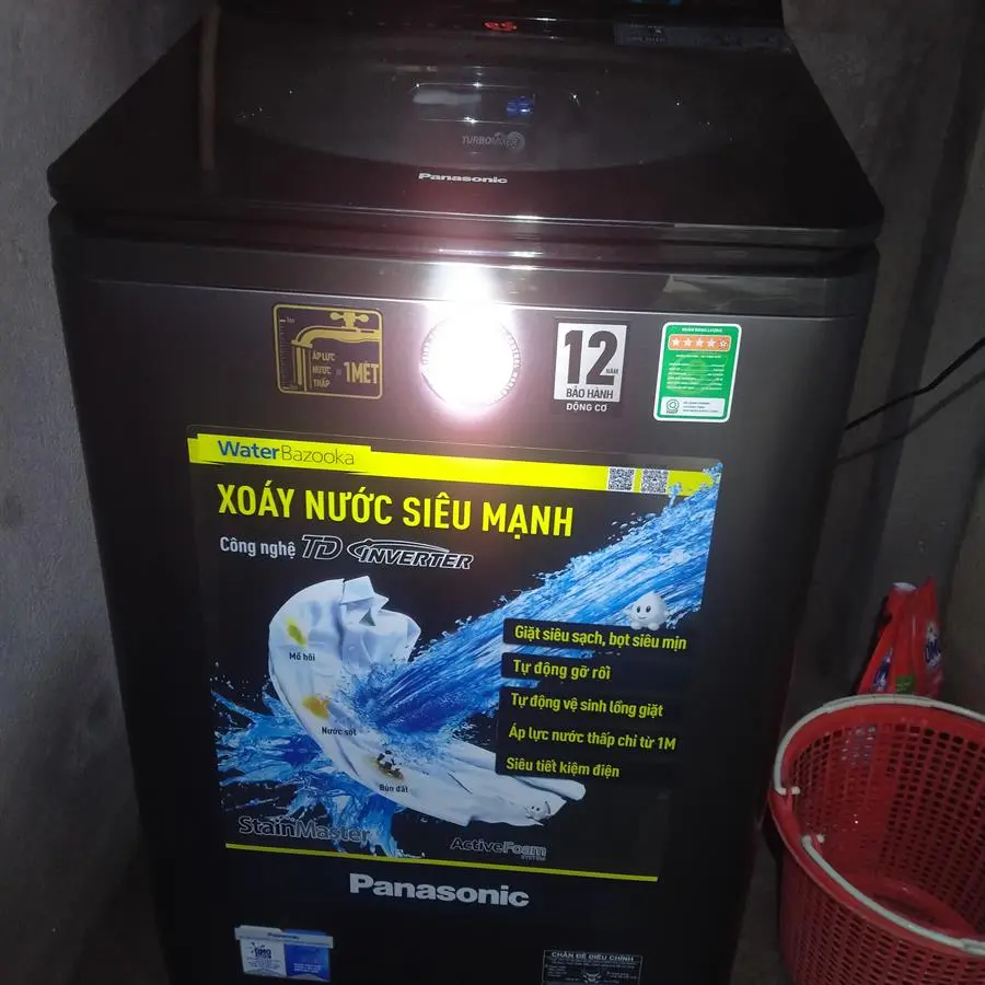 Khách hàng review Máy giặt Panasonic Inverter 11.5 Kg NA-FD11AR1BV 54