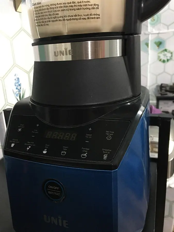 Khách hàng review Máy làm sữa hạt Unie V3 1