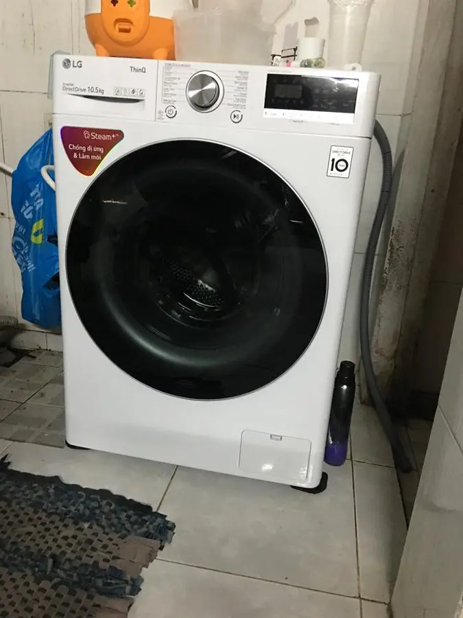 Khách hàng review Máy giặt LG AI DD Inverter 10.5 kg FV1450S3W2 18