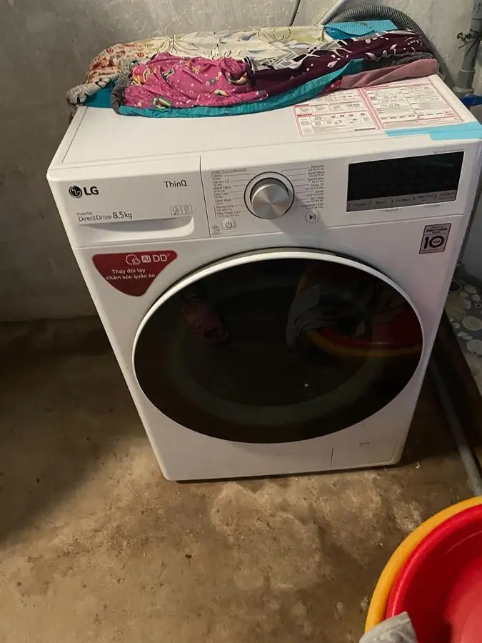 Khách hàng review Máy giặt LG AI DD Inverter 8.5 kg FV1408S4W 66